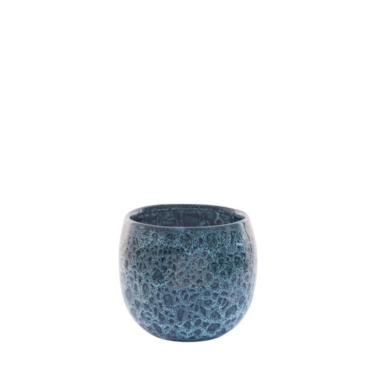 Homedock Cachepot Cerâmica Bích Acqua Marine 21 cm Ceramica