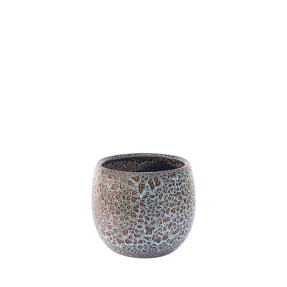 Homedock Cachepot Cerâmica Bích Ocre Marine 21 cm Ceramica