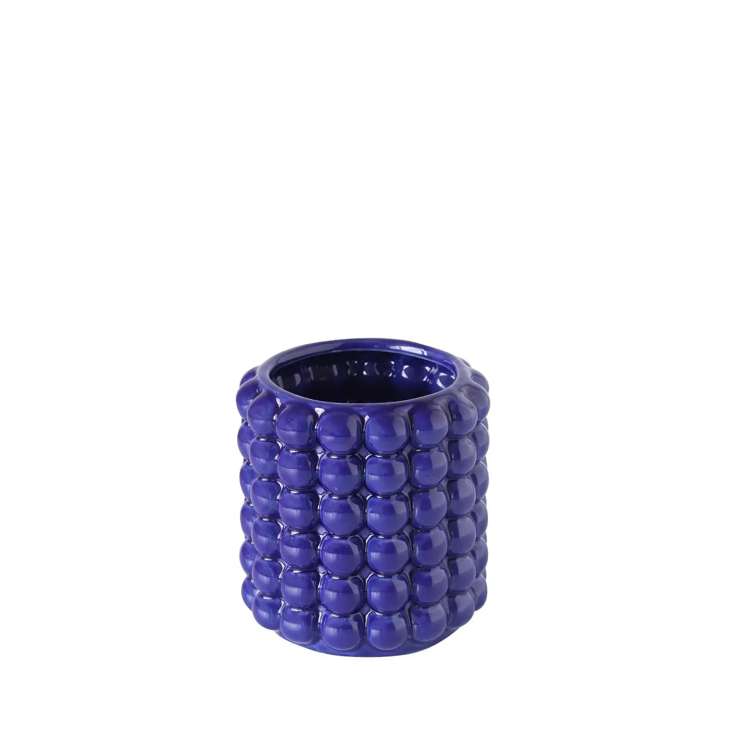 Homedock Cachepot Cerâmica Wally Lápis Lazúli 13,5 cm Ceramica