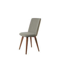 Homedock Cadeira Dakota Giratória Linho c/ PU - Carbono - Cobre - Natural Moveis