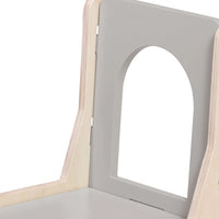 Homedock Cadeira Infantil de Encaixe Manu - Cinza Decoratta