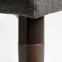 Homedock Cadeira Iron - Imbuia c/ Linho Onyx Moveis