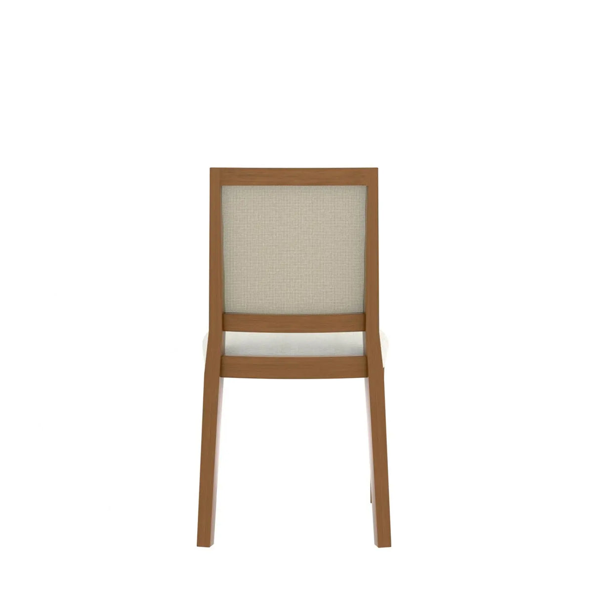 Homedock Cadeira Marla - Linho Off White c/ Natural Carmo