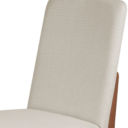Homedock Cadeira Olive - Natural c/ Linho Mescla Cru Homedock