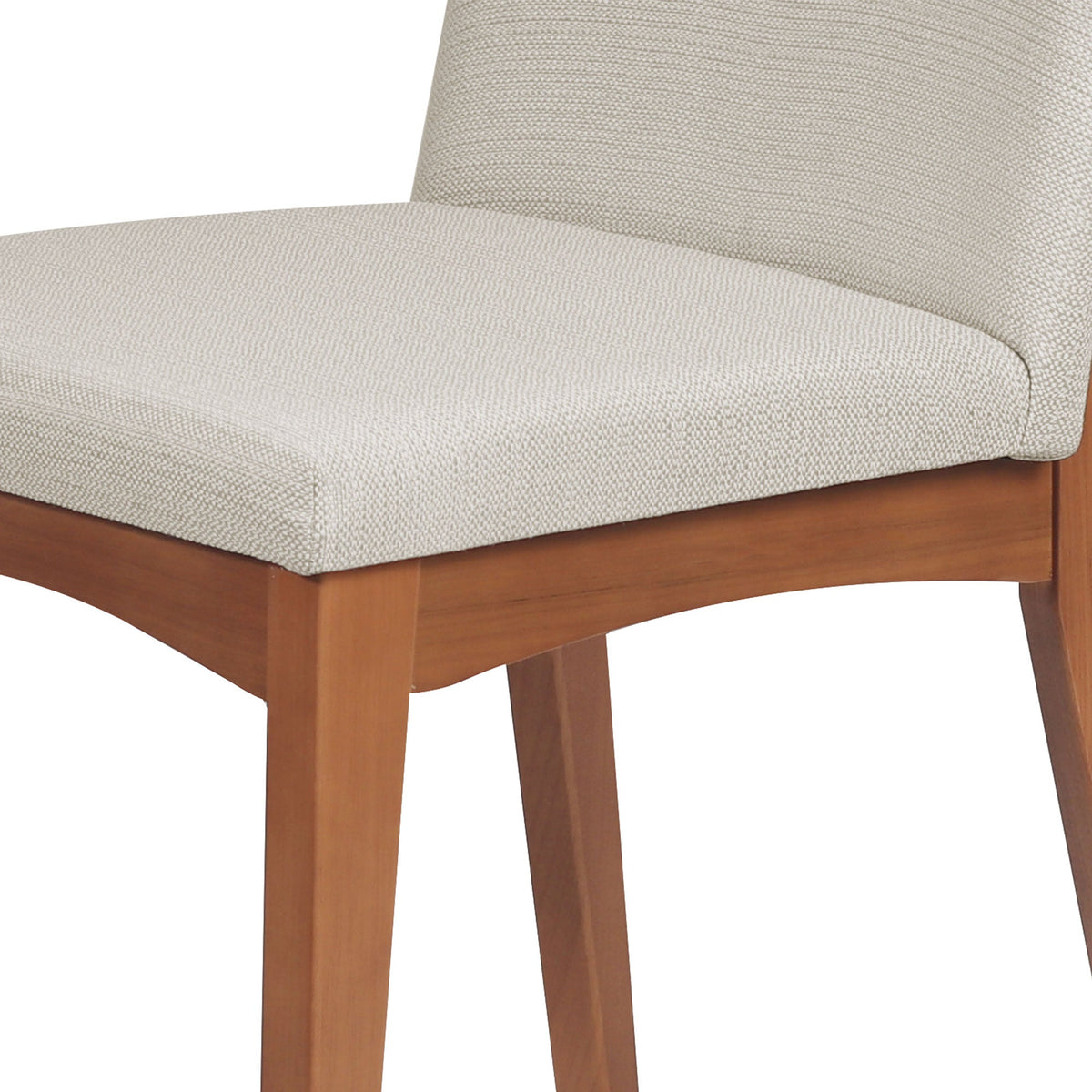 Homedock Cadeira Olive - Natural c/ Linho Mescla Cru Homedock