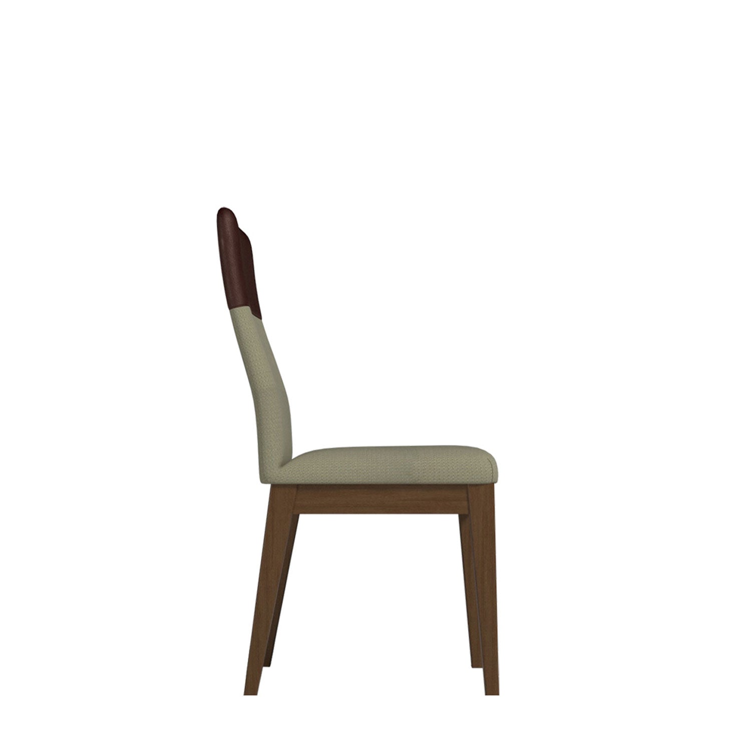 Homedock Cadeira Runa Linho c/ PU – Fendi Texturizado – Natural Móveis Provincia
