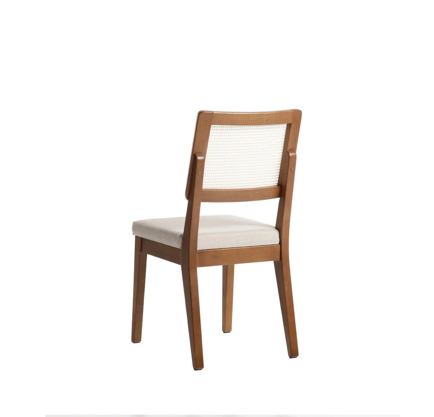 Homedock Cadeira com Palhinha Saga - Natural c/ Linho Cru Província