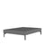 Cama King Estofada Sleeps - Linho Cinza c/ Preto