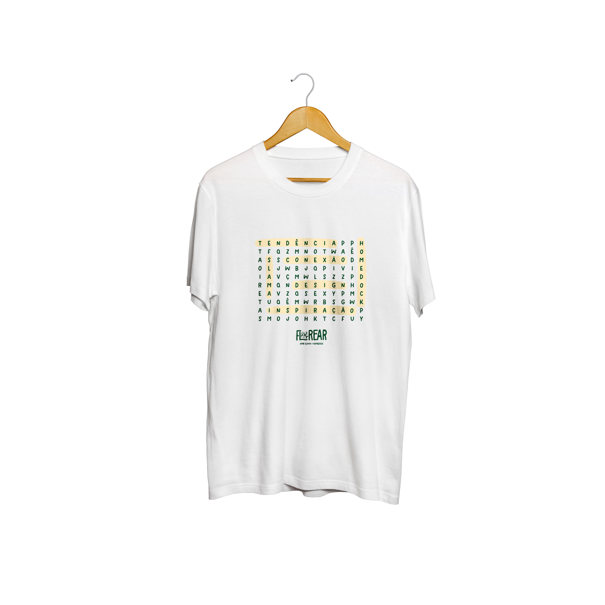 Homedock Camiseta Florear G - Branco A Plumari