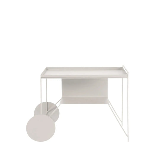 Homedock Carrinho Bar de Metal Tanner 103 cm - Off White Linee