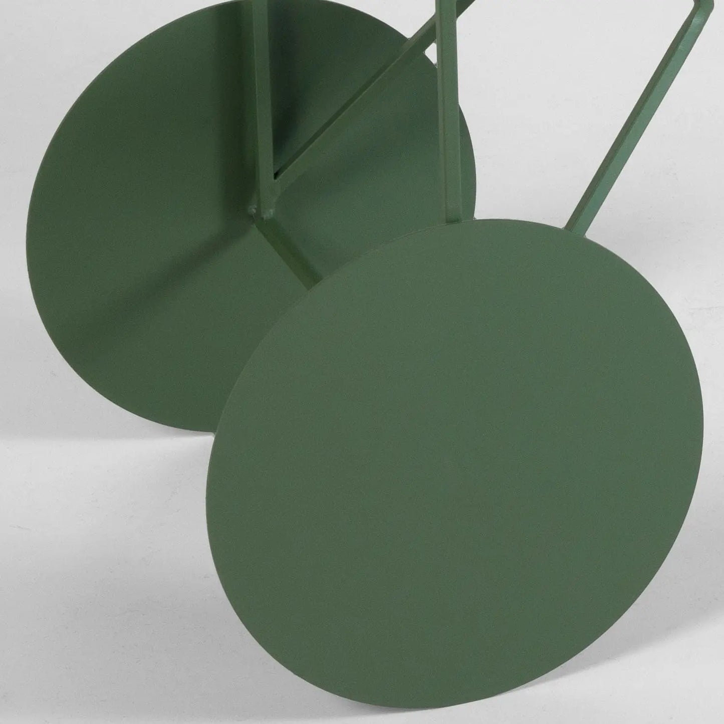 Homedock Carrinho Bar de Metal Tanner 103 cm - Verde Militar Linee