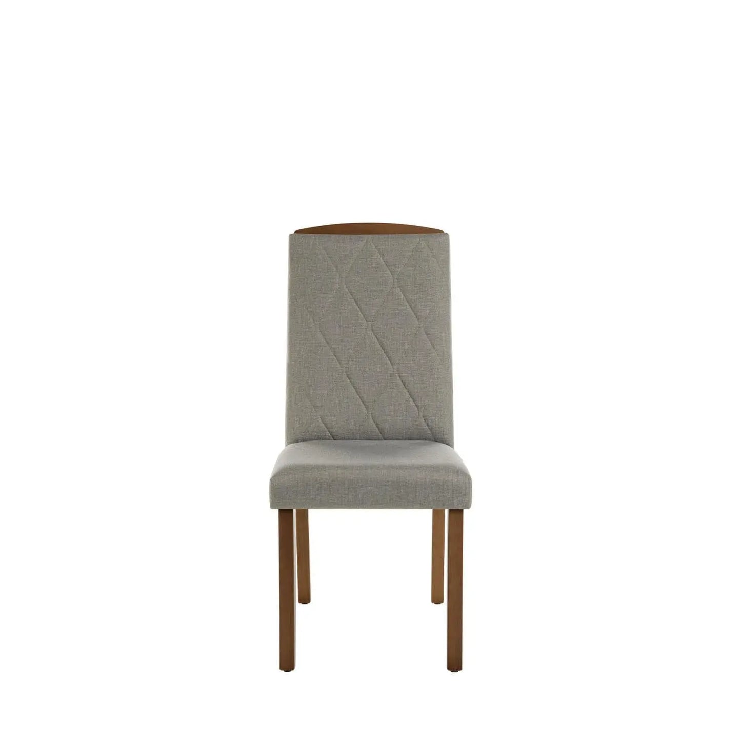 Homedock Conjunto de 2 Cadeiras Daisy Linho - Carbono - Natural Moveis
