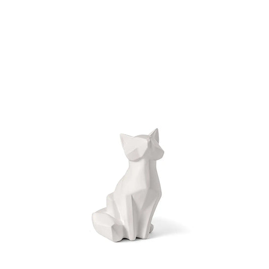 Homedock Escultura Bastet Fox 21,5 cm - Branco Mart