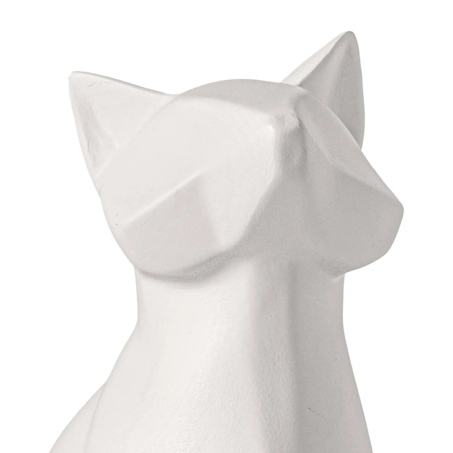 Homedock Escultura Bastet Fox 21,5 cm - Branco Mart