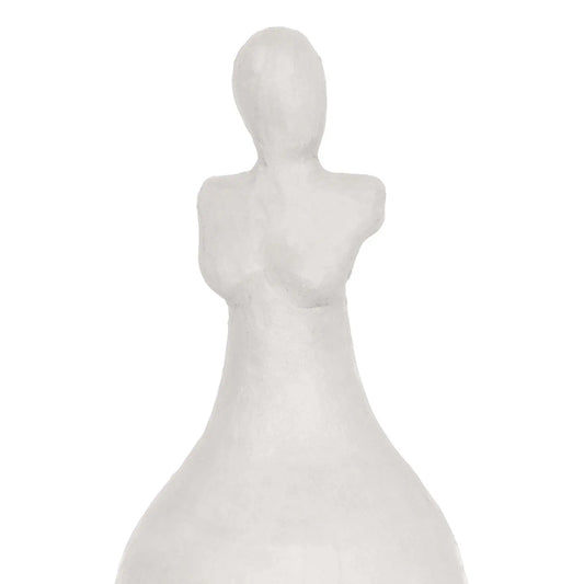 Homedock Escultura Giana 25 cm – Branco Grillo