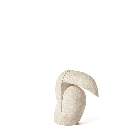 Homedock Escultura Polyen Toucan 20 cm – Cinza Mart