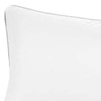 Homedock Fronha para Travesseiro de Corpo Micropercal c/ Vivo Sleeps Branco 150 x 50 cm Lavive