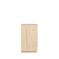 Homedock Mesa Cabeceira Vicente Off White c/ 2 Gavetas Decoratta