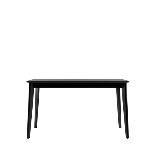 Homedock Mesa de Jantar Olive 135 cm - Preto Fosco Móveis Provincia