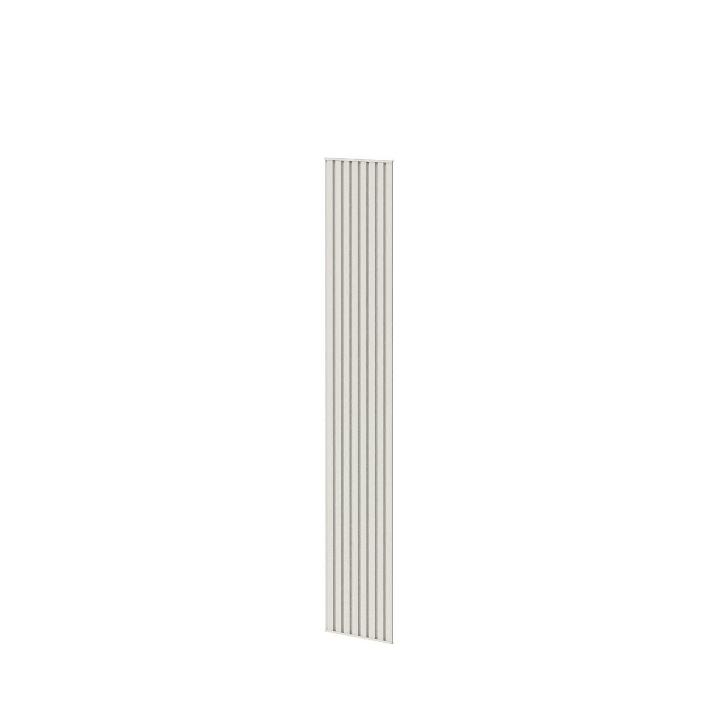 Homedock Painel Ripado Modular Aden 48 cm - Off White Fosco Província