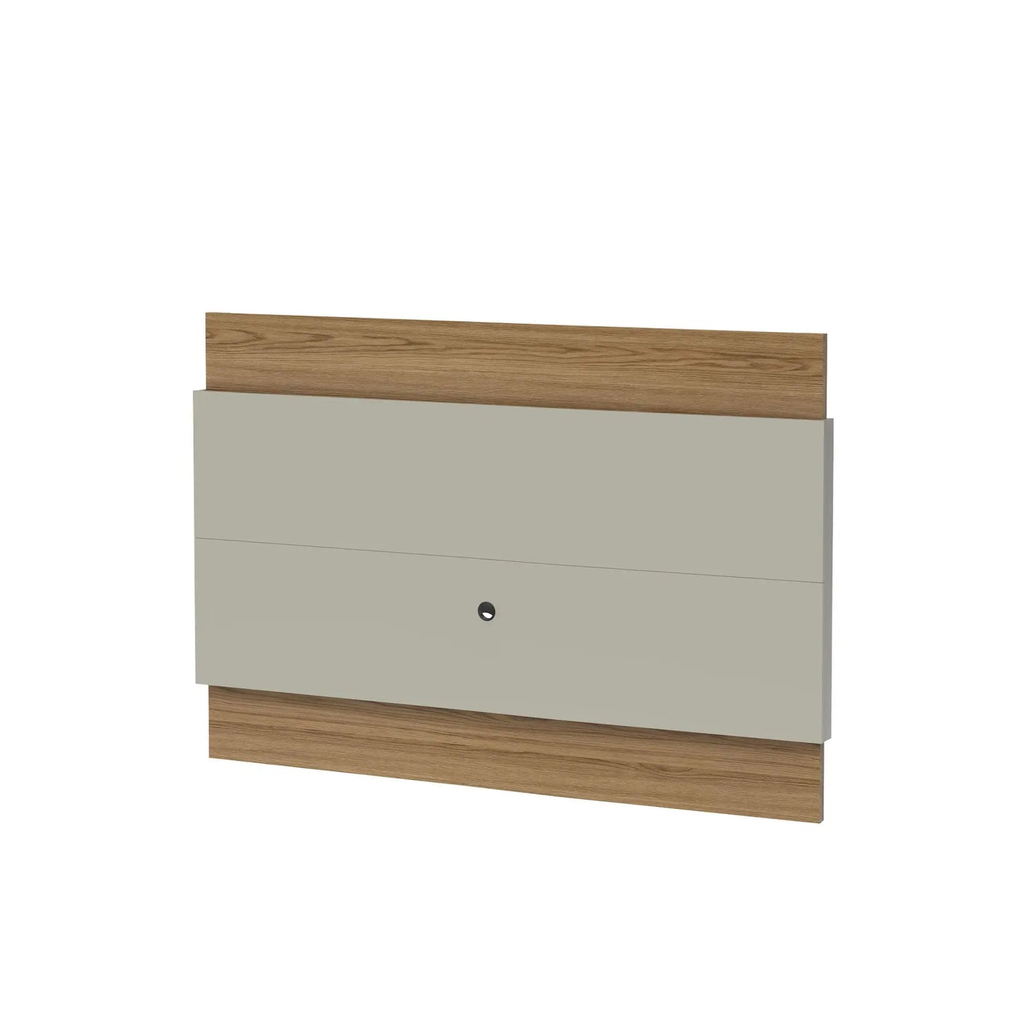 Homedock Painel para TV New Lincoln 195 cm - Freijó c/ Grigio Gloss Móveis Província