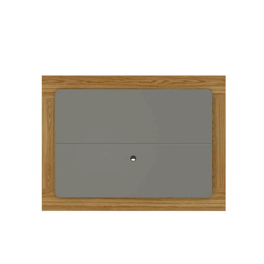 Homedock Painel para TV Oslo 182 cm - Freijó c/ Grigio Gloss Moveis