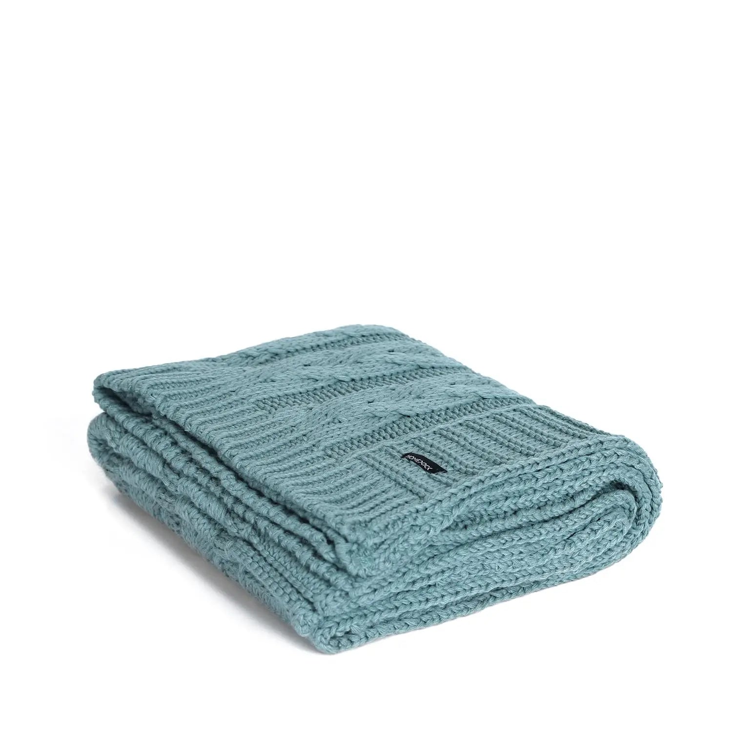 Homedock Peseira Tulipa Tricot Menta 230 x 60 cm Usufruto