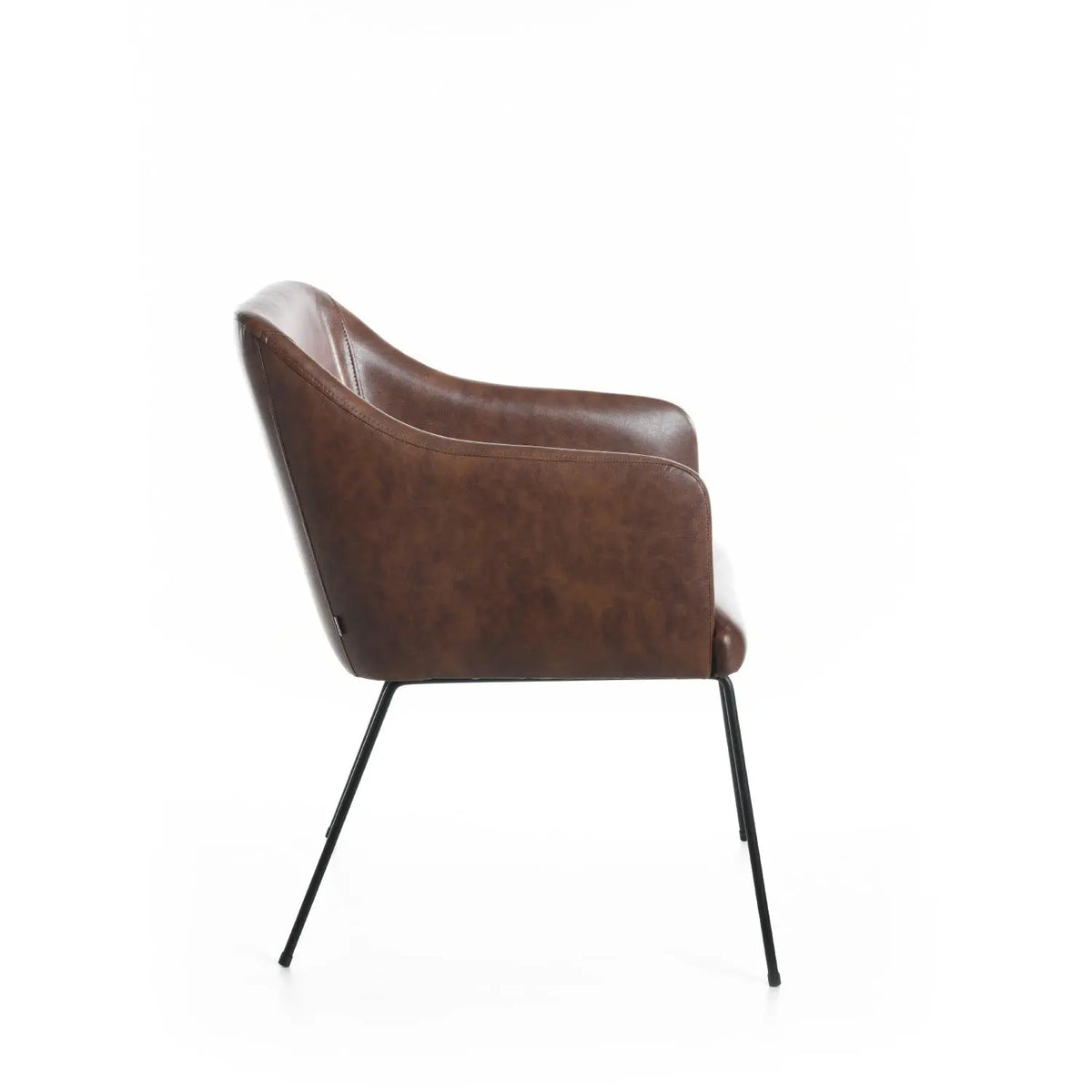 Homedock Poltrona Beatrice - PU Whisky Moveis
