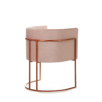 Homedock Poltrona Petra Rosé - Cobre Higor