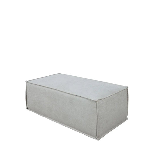 Homedock Puff Modular Freddo 110 cm - Veludo Fosco Areia Homedock