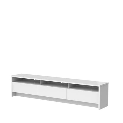 Homedock Rack Aspen 219 cm - Branco Fosco Móveis Província