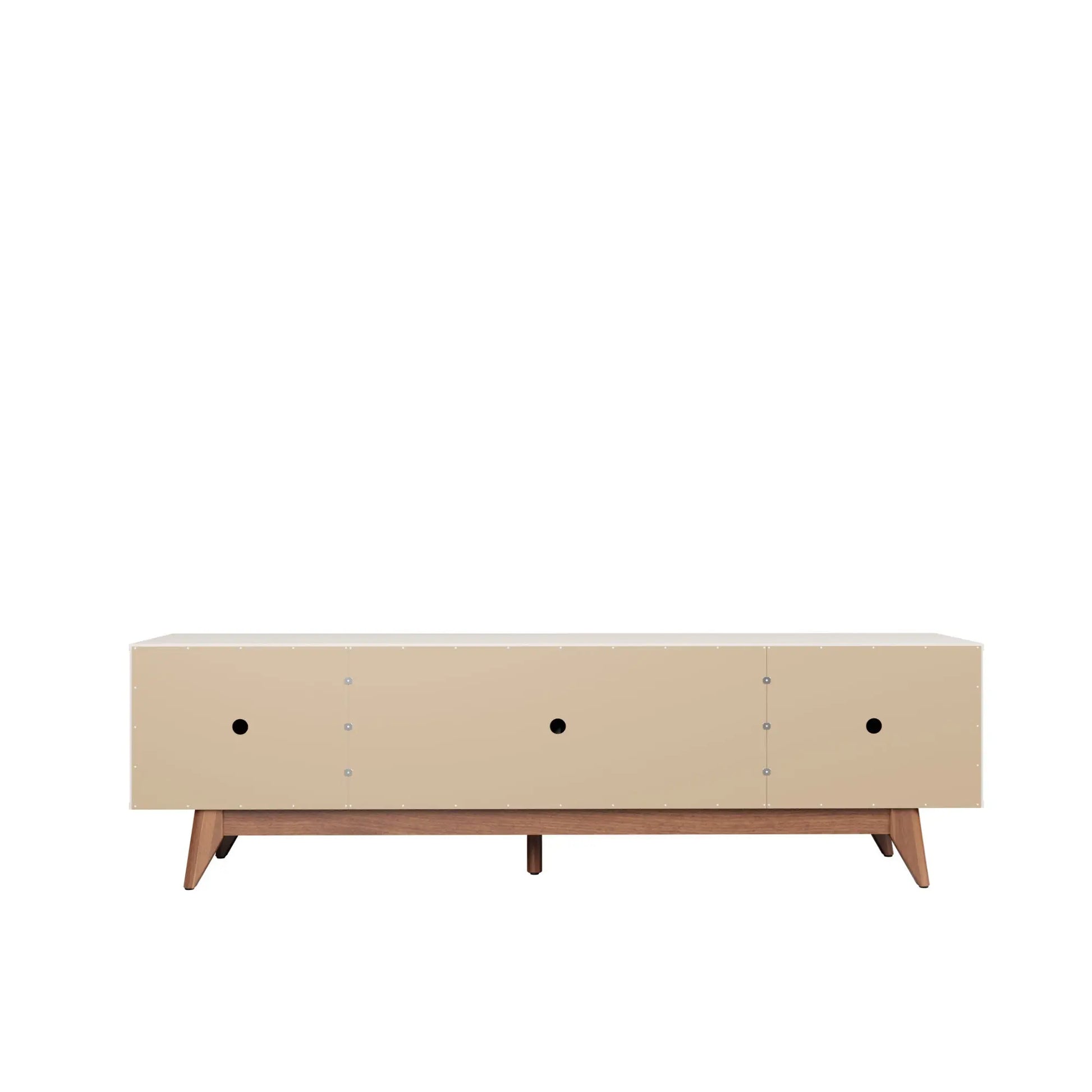 Homedock Rack Flynt 184 cm - Natural c/ Off White Fosco Móveis Provincia