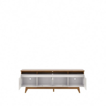 Homedock Rack Flynt ST 184 cm - Natural c/ Off White Móveis Provincia