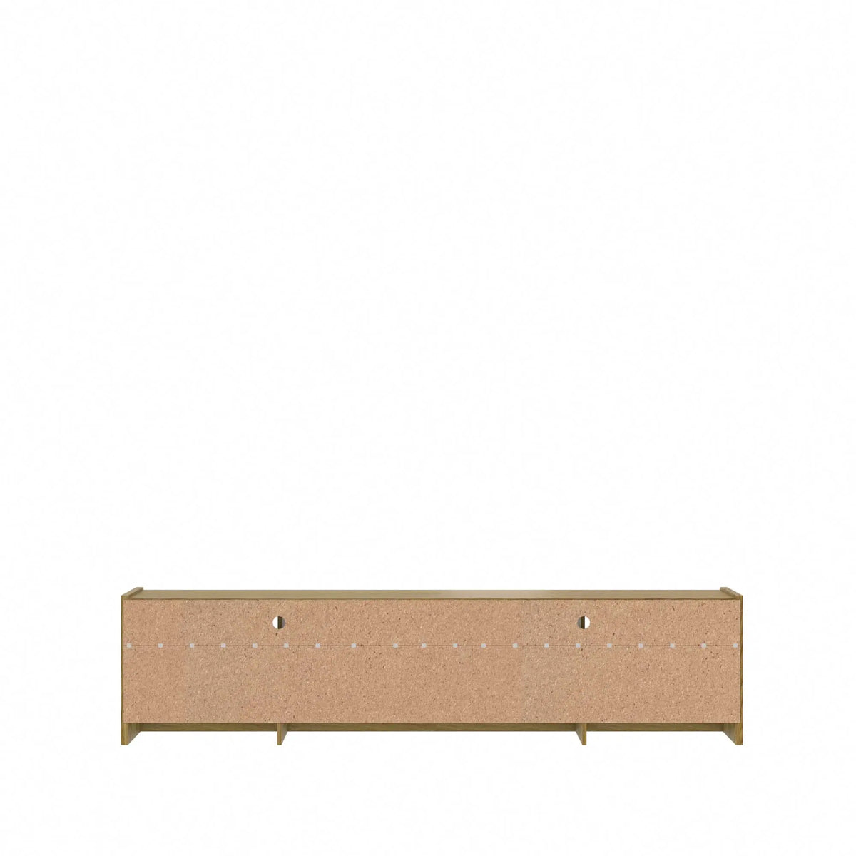 Homedock Rack Oslo 220 cm - Freijó c/ Grigio Móveis Provincia