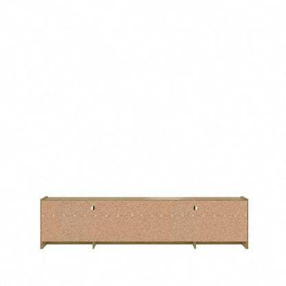 Homedock Rack Oslo 220 cm - Freijó c/ Grigio Móveis Provincia