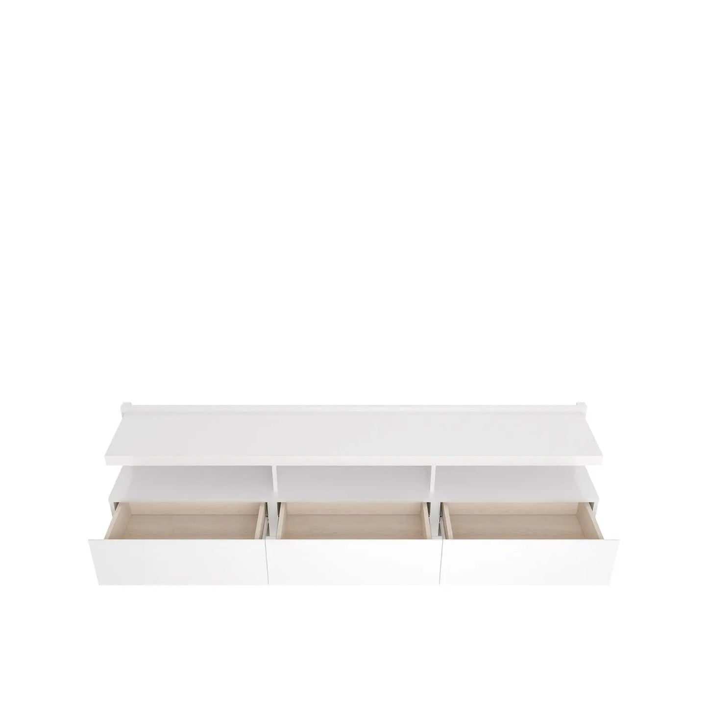 Homedock Rack Suspenso Horizon 181 cm - Branco Brilho Móveis Provincia