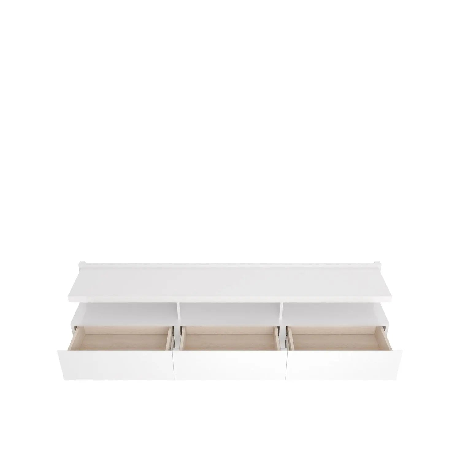 Homedock Rack Suspenso Horizon 181 cm - Branco Brilho Móveis Provincia