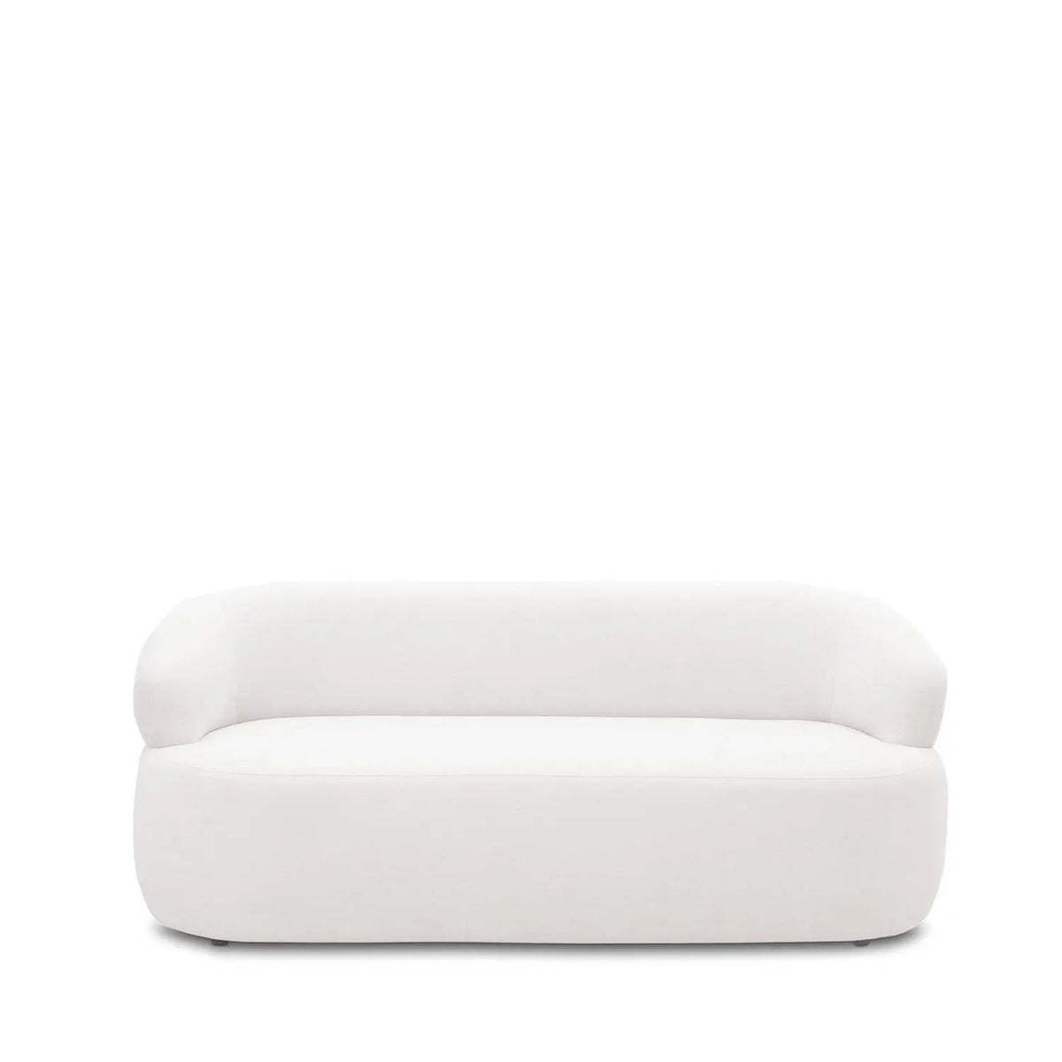 Homedock Sofá 2 Lugares Nicasia 170 cm - Bouclê Off White Ferguille Estofados