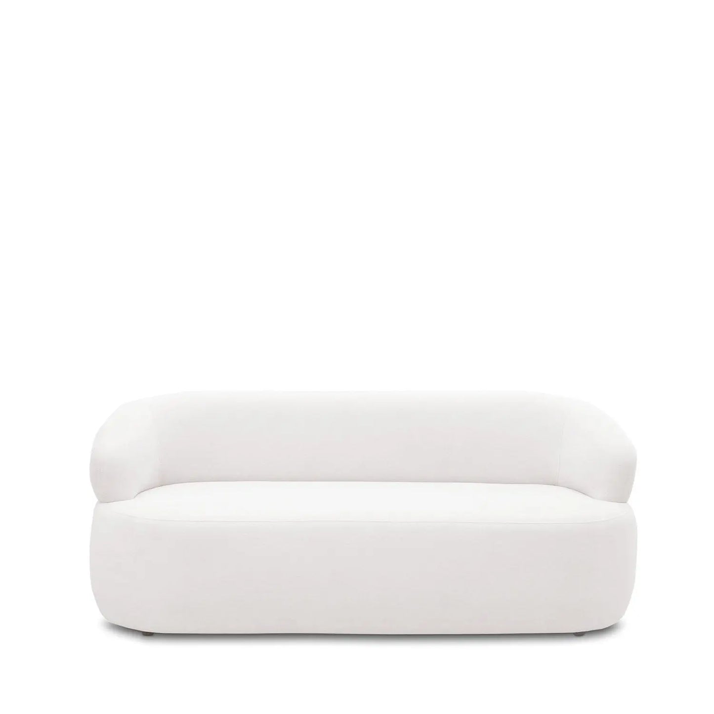 Homedock Sofá 2 Lugares Nicasia 170 cm - Bouclê Off White Ferguille Estofados