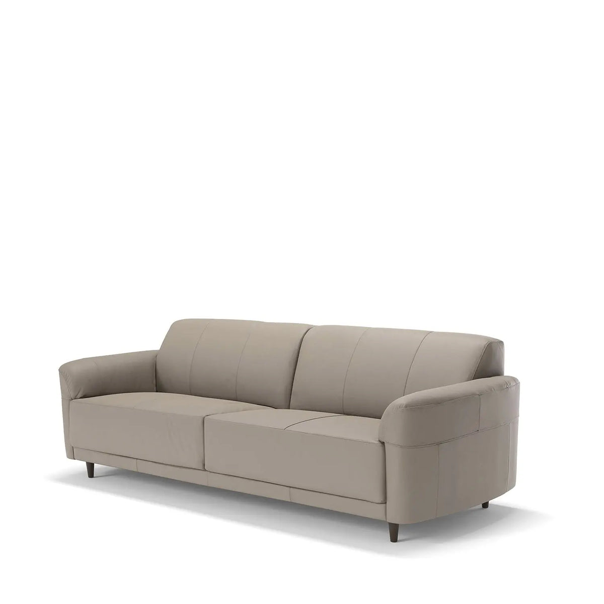 Homedock Sofá Holz 203 cm - Couro Fendi Minuano