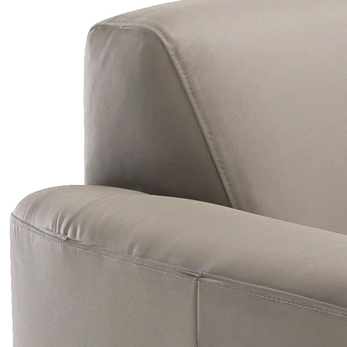 Homedock Sofá Holz 203 cm - Couro Fendi Minuano