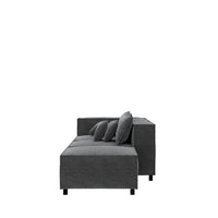 Homedock Sofá Modular Dominó Trama Black and White Composição 02 Estofados