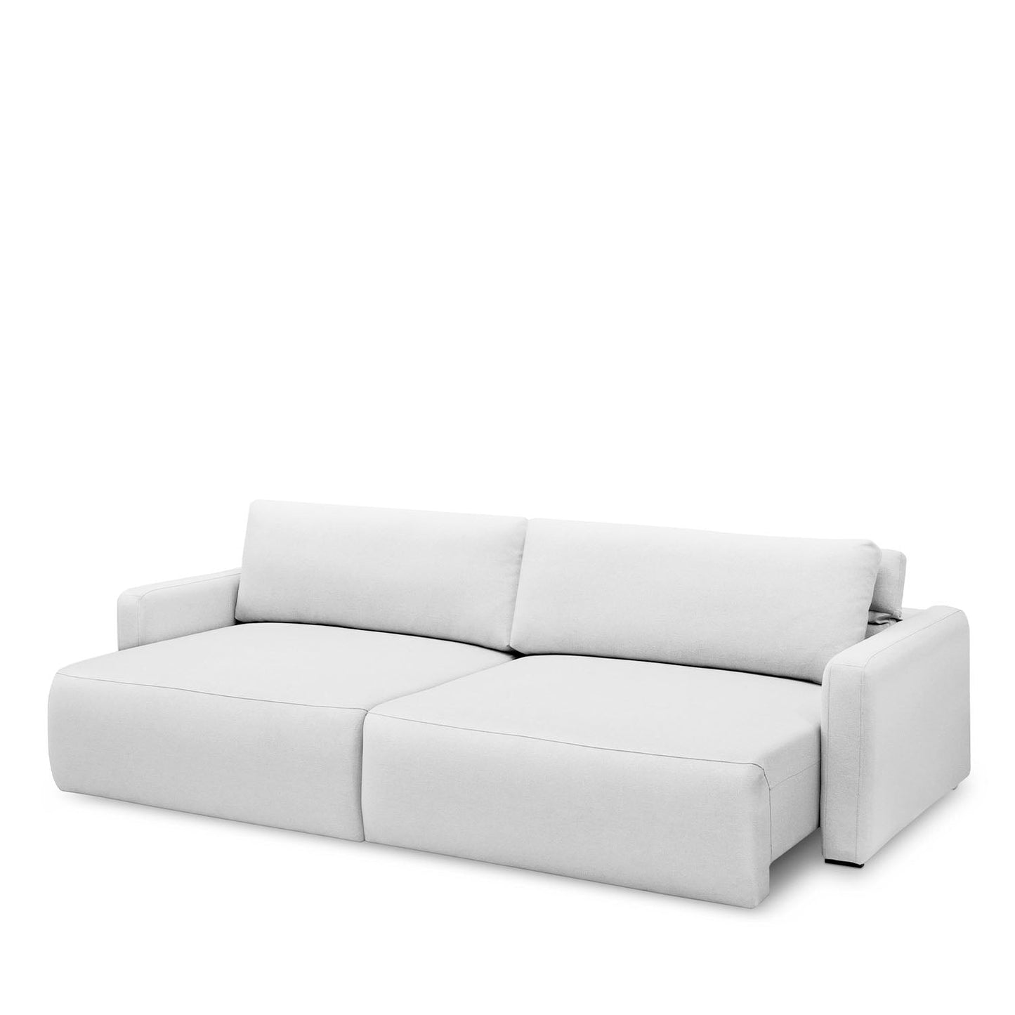 Homedock Sofá Retrátil e Reclinável 4 Lugares Raver 240 cm - Linho Off White Ferguille Estofados