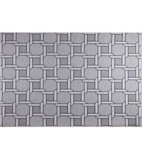 Homedock Tapete Chain Cinza 200 x 250 cm J.