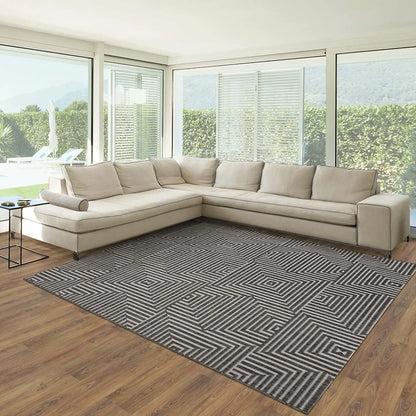 Homedock Tapete Indoor e Outdoor Linhas - 200 x 250 cm São Carlos