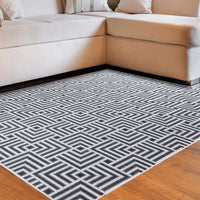 Homedock Tapete Tetris Cinza 200 x 250 cm J.