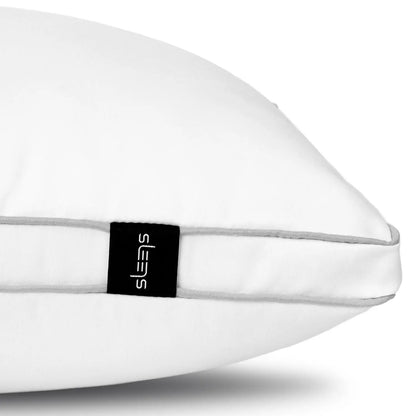 Homedock Travesseiro Micropercal Toque de Pluma Sleeps Branco - 90 x 50 cm Lavive