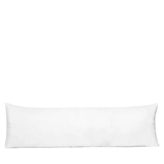Homedock Travesseiro de Corpo Micropercal Toque de Pluma Sleeps Branco - 150 x 50 cm Lavive