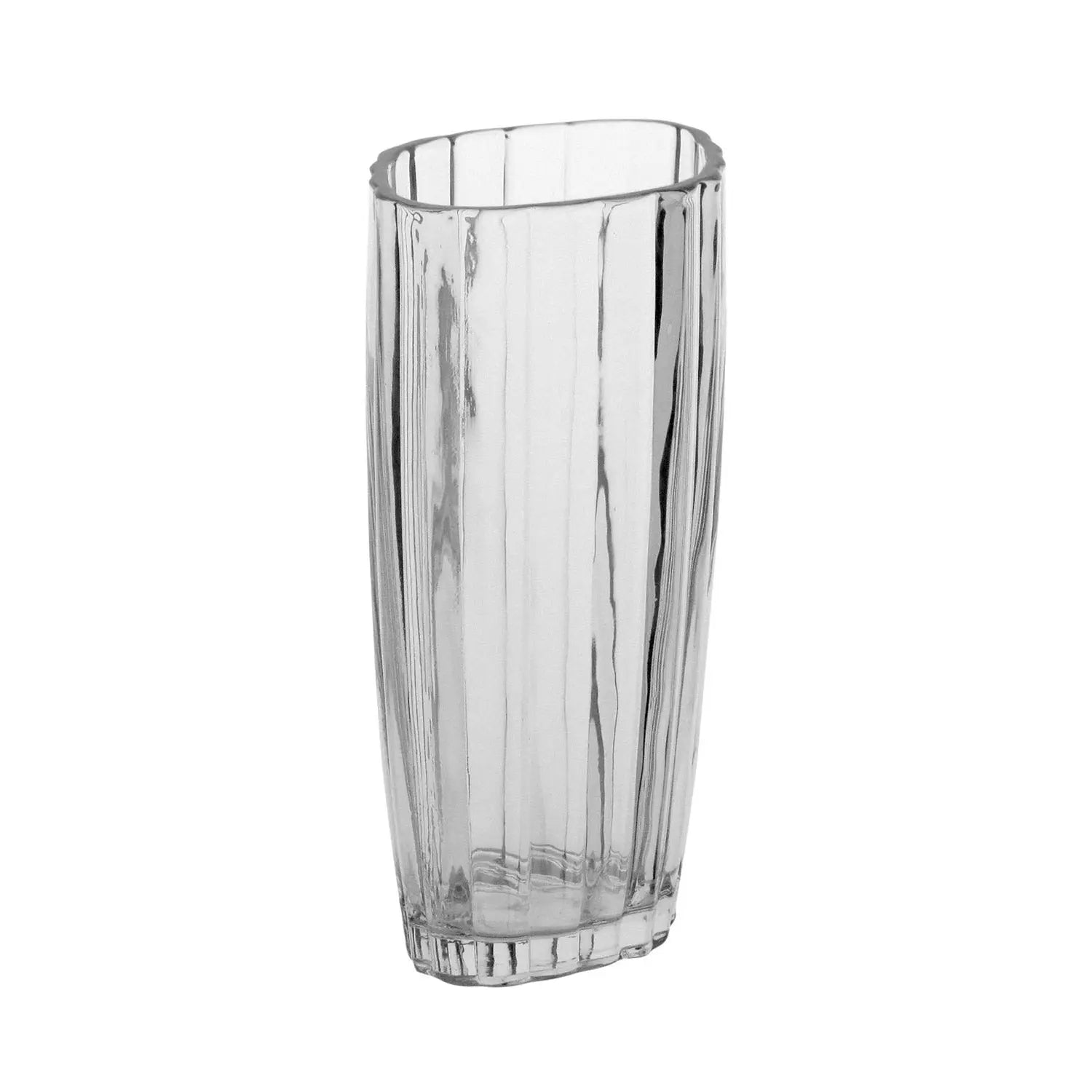 Homedock Vaso Decorativo de Vidro Lyssen Incolor 24,5 cm GS Internacional