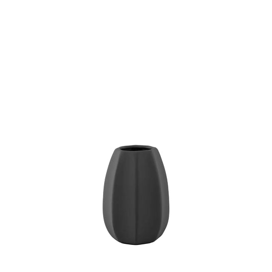 Homedock Vaso Decorativo em Cerâmica Lippe Preto 23 cm DEVITRO